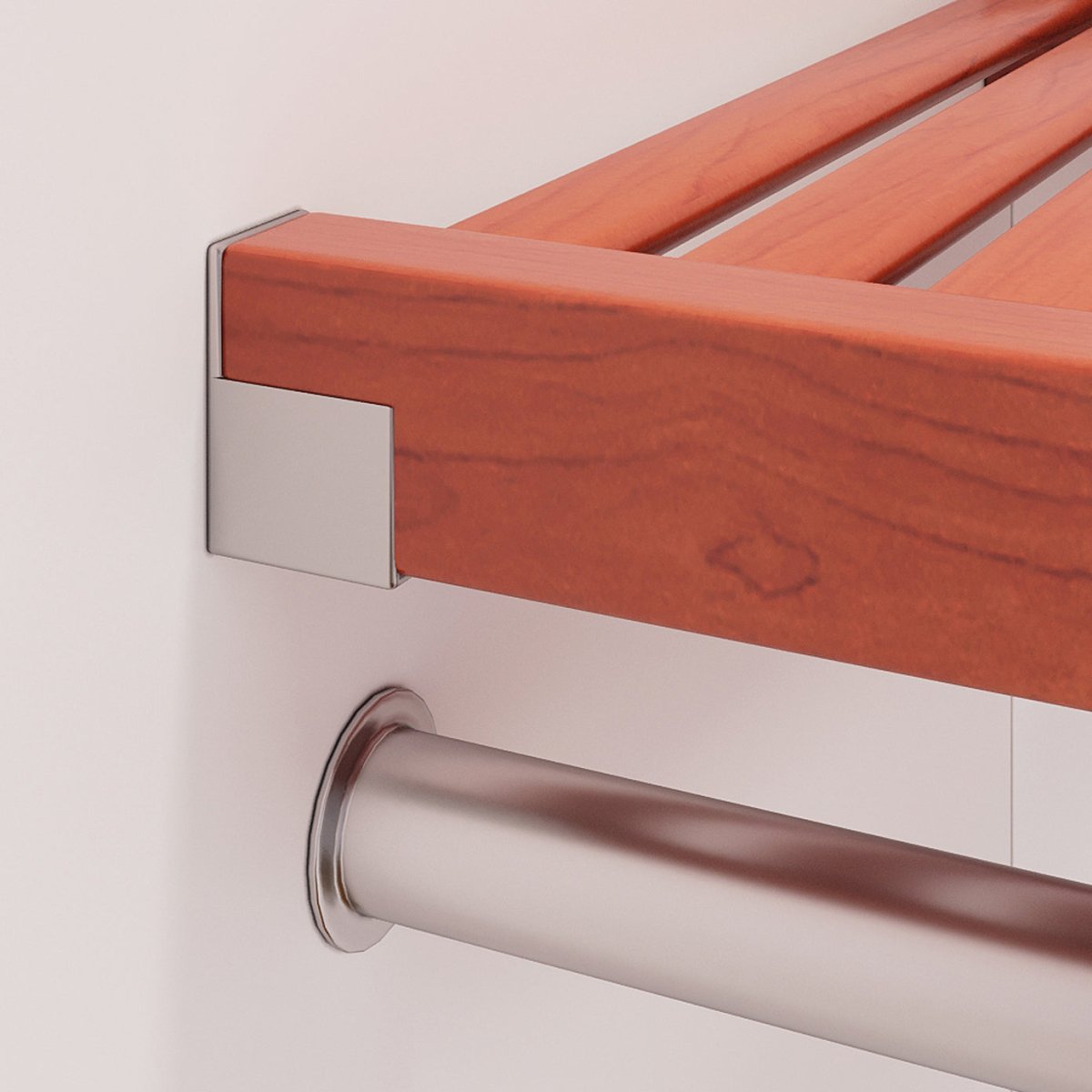 Solid Wood Closet Organizer with 4 Drawers and Doors Modern - John Louis Home - Closet Organizers