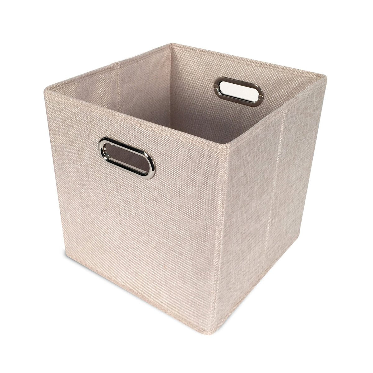 Cube Tweed Storage Bin  included with John Louis Home entryway benches